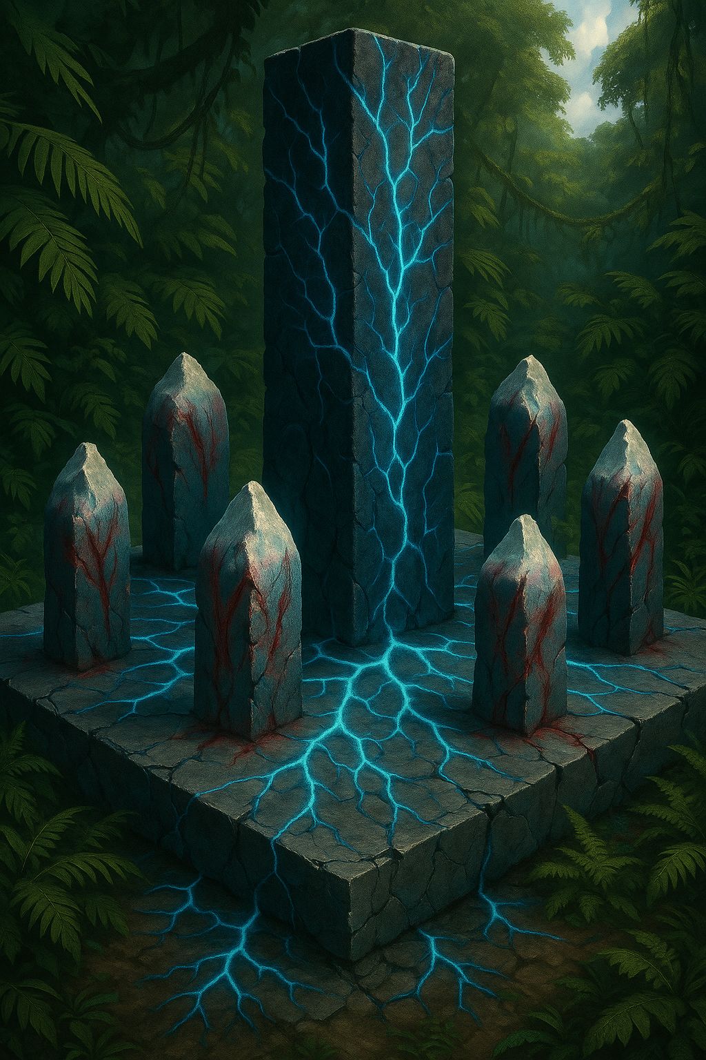 Colonnes / jungles I